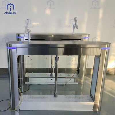 buy Heavy Duty Swing Turnstile with 0.2s 0.4s 1s Barrier Open/Close Time for Amusement Park Access Control online manufacture