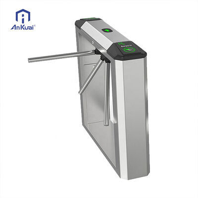 Buy SS304 Stainless Steel Anti-Tailgating IP56 Protected Tripod Turnstile with RFID/QR Code Readers online manufacture
