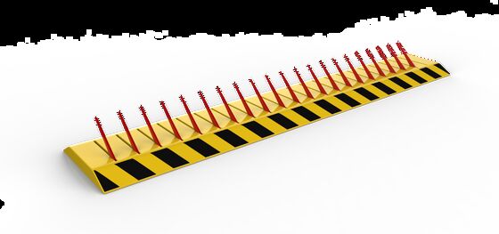 buy A3 Steel Car Wheel Sabotage Size of Non Buried Single Row L Customizable W 550 H 80mm Durable and Vehicle Security Solution online manufacture