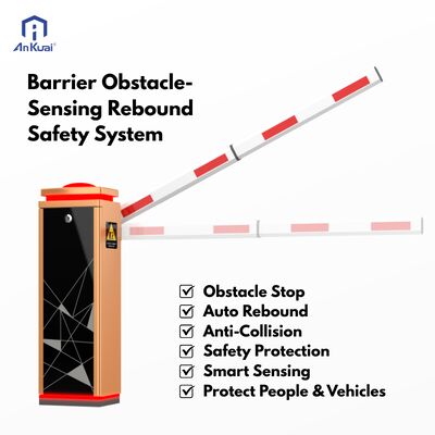 Buy DC24V Brushless Boom Barrier Gate with Auto Limit Sensing Function online manufacture