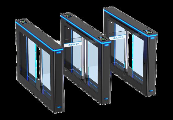 Buy High-Speed Optical Turnstile Gate - Slim Design Access Control With Face Recognition/QR Code For Office/Metro online manufacture
