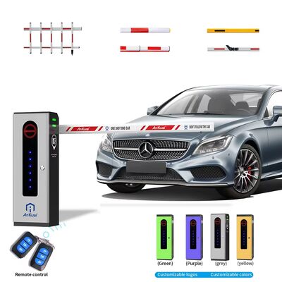 Buy Customization Automatic Remote Control Boom Barrier Security Gate For Car Parking System Drop Arm Barrier Indoor Outdoor online manufacture