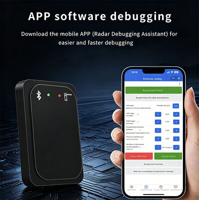 Buy 79GHz Wireless Radar Boom Barrier Sensor Brushed Motor IP65 Protection Automatic Induction No Digging Replaces online manufacture