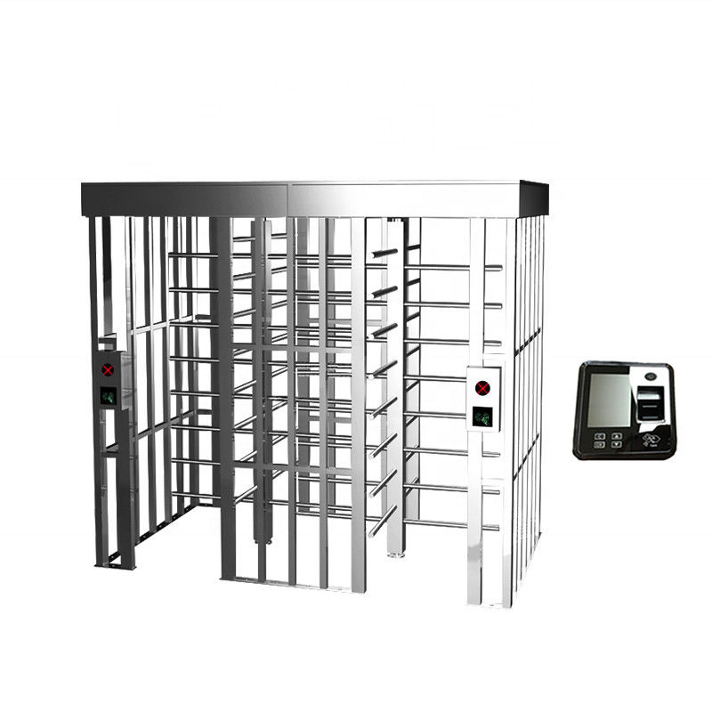 Relay Signal Automatic Full Height Turnstile Gate Tamper Proof With Heavy Duty Locks