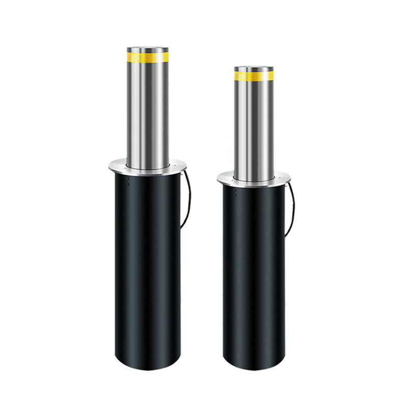 600mm Automatic Electric Hydraulic Retractable Bollards 304 Stainless Steel Bollards