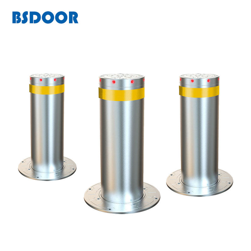Thick 8mm Electric Rising Bollards