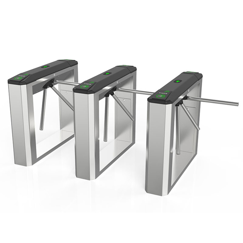 Automatic High Security Turnstile Gate RFID QR Code Reader Tripod ...