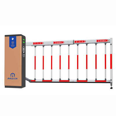 DC 24V Car Parking Barrier Gate Management Automatic Boom Barrier Gate
