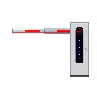 DC Motor Automatic Boom Barrier Gate with 6m Adjustable Lever RFID Integration and 1.8s/3s/6s Lift Time for Parking Lot Management
