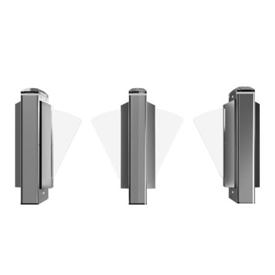 Sliding Flap Barrier Turnstile Gate 304 Stainless Steel Access Control
