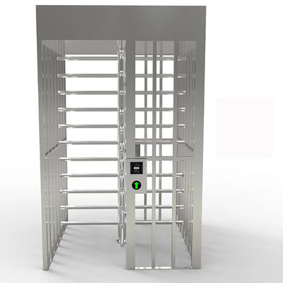 SUS304 High Security Turnstiles Full Height Turnstile Gate For Traffic Control