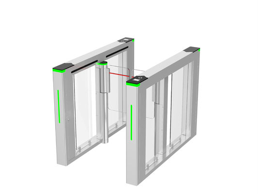 Automatic Pedestrian Smarter Security Gate Turnstiles Barrier For Commercial Building Hotels