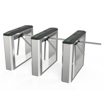 Automatic High Security Turnstile Gate RFID QR Code Reader Tripod Turnstile For Entrance