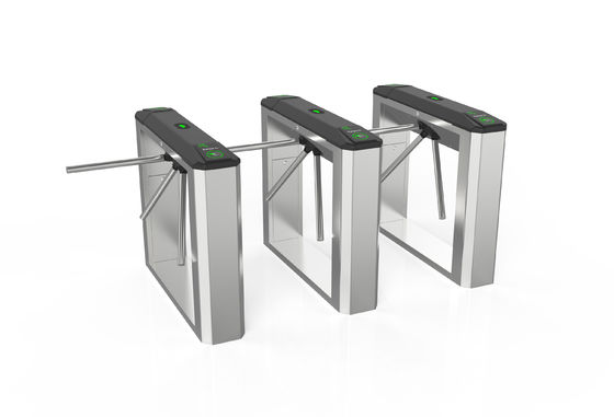 Automatic Tripod Turnstile Gate 304 Stainless Steel Access Control Turnstile For Entrance