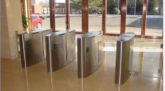 DC 24V Security Barrier Turnstile With Free Passage When Power-Off