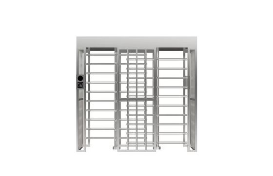 Security Full Height Turnstile 650Mm Passage Indoor Outdoor Operation 30 Persons/Min Passing Speed