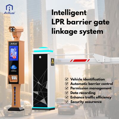 DC24V Brushless Motor Boom Barrier Gate with Intelligent Limit Sensor