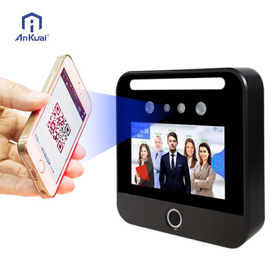 AI Software Access Control Card Reader Night Vision QR Code Reader Biometric Facial Recognition System Touch Screen SDK TCP Easy
