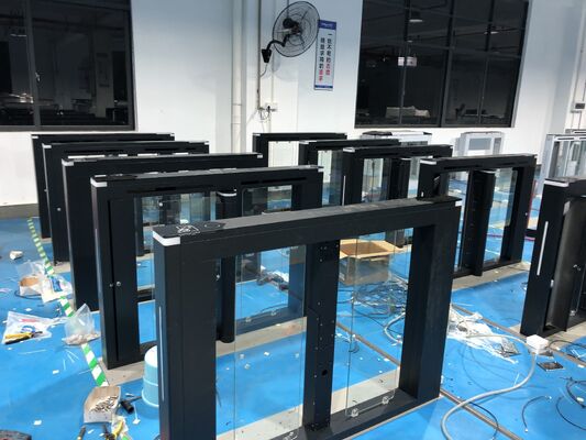 Security Turnstile Barrier, 40-60 People/Min Passage Speed, 220V±10% 50Hz Power Supply for Smooth Access Flow