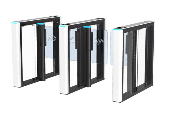 Corrosion-resistant SUS304 Stainless Steel Swing Barrier Turnstile | Universal Mains AC Power Compatibility