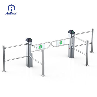 High Performance Supermarket Swing Turnstile Entrance Gate with RFID Access Control Solution