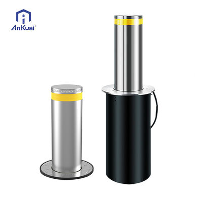 Hydraulic Rising Bollard 304 Stainless IP67 Waterproof Anti-Collision for Government Embassy Commercial Saudi Arabia GCC