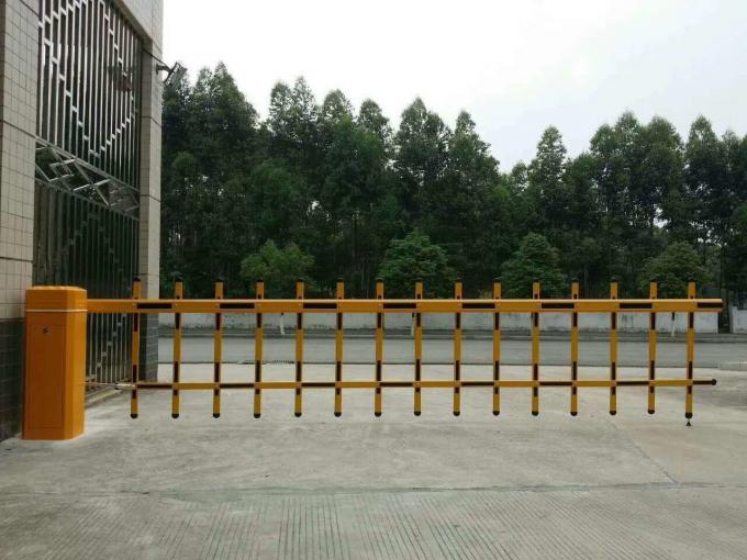 Electric Straight Arm 60W Traffic Barrier Gate Car Parking Lot Control